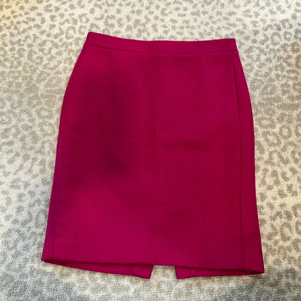J Crew Factory wool pencil skirt